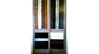 Custom Closet Doors from Reclaimed Wood