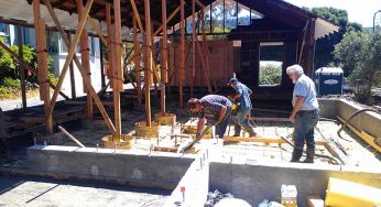 Pouring Concrete