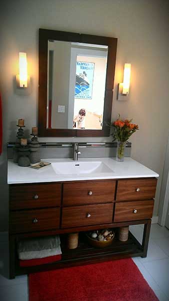 Luxury Bathroom Vanity Remodel