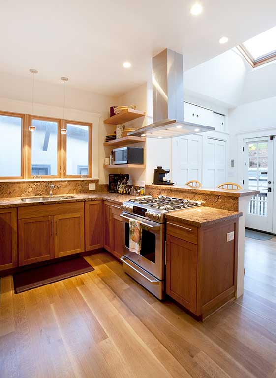 Natural Wood Kitchen Cabinets